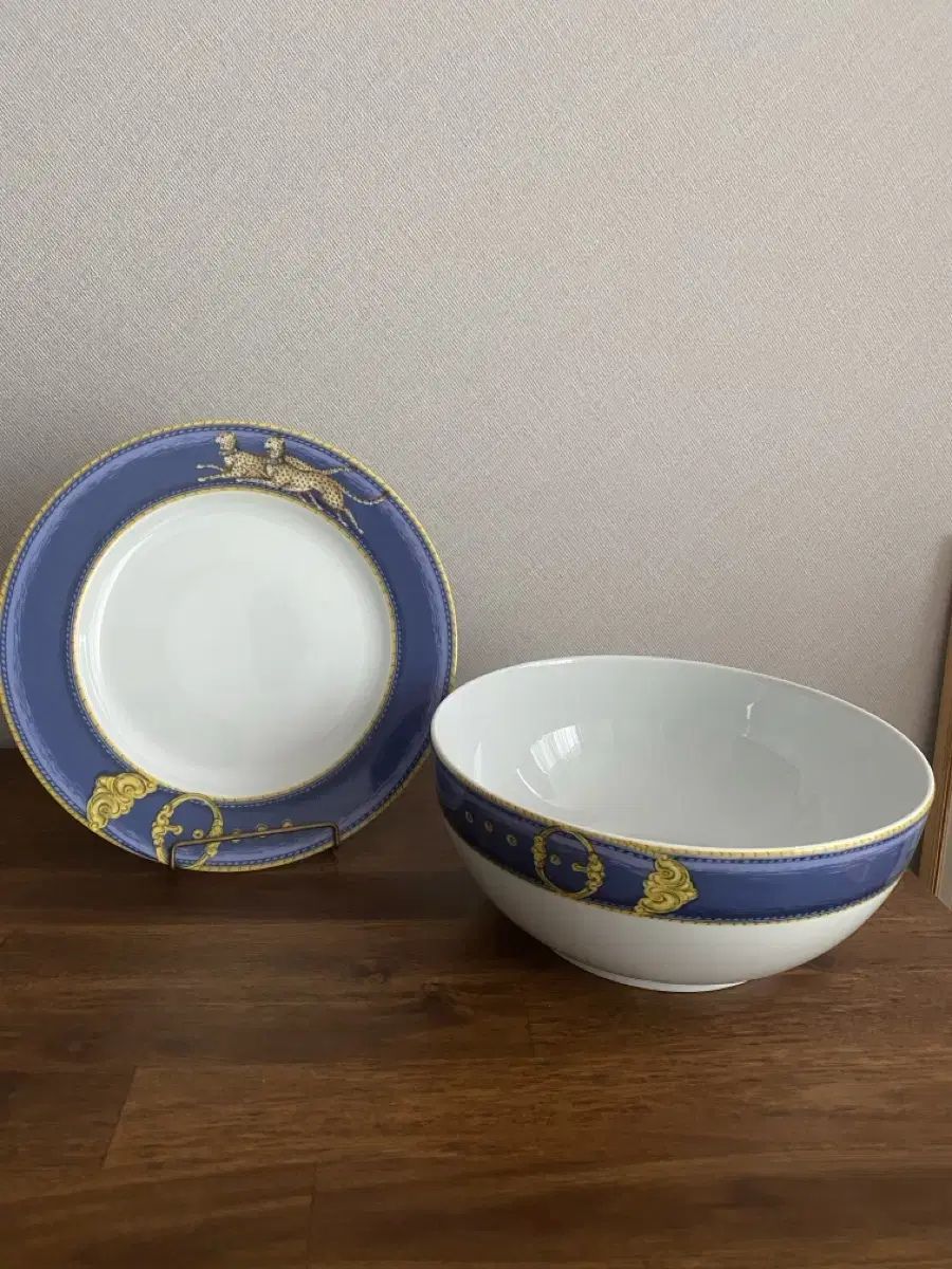 Porcelaine de Paris Deep Bowl & Plate